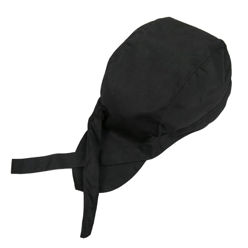 KESYOO Restaurant Waiter Cap Kitchen Chef Hat Creative Working Cap Comfortable Cooking Cap (Black)