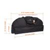 DarkForest BC-3 Black Soft Compound Bow Case Padded Interior Archery Bow Bag 37 Inch Length view 2