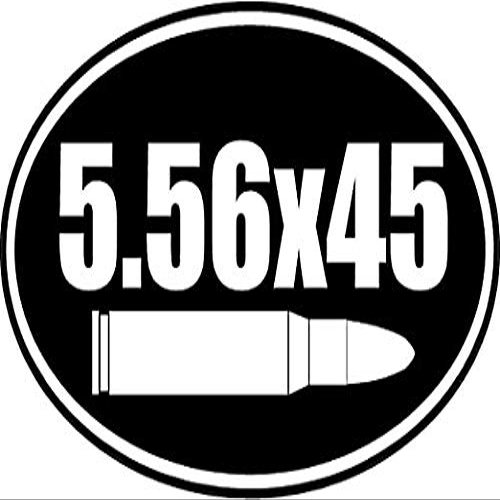 5.56 x 45 Ammo Can Decal Gun Ammunition Box 556 Firearm Vinyl 3M Reflective Sticker