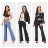 Heathyoga 30"/32" Yoga Pants Women with Pockets Wide Leg Yoga Pants for Woman Flare Leggings Bootcut Work Dress Pants Women Ocean view 4