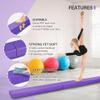 Oteymart Balance Beam Folding Gymnastics Beam Extra Firm Foam Anti-Slip Bottom Equipment for Floor Home Training, Kids, Adults view 3