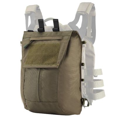 West Raccoon Tactical Pouch Zip-on Panel for 2.0 JPC Vest Backpack Airsoft Mesh Pocket Built-in Magazine