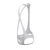 YUFEIDA Men's Athletic Supporters Stylish Bodysuit Slim Fit Jumpsuit Breathable Base Layers Boxer Back Open Leotard (White, XL) view 1