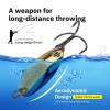 THKFISH Fishing Spoons for Trout, Pike, Bass, Crappie, Walleye - Color B 1/8oz 5pcs view 2