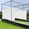 FORTRESS Cricket Net Sight Screen (Standard Sizes) | Cricket Screen Netting | Batting & Bowling Cricket Cage Netting | Cricket Cage Batting Canvas Screen - Cricket Set (24ft (7.3m)) view 1