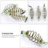 24Pcs Fishing Bait Trap Cage Feeder Basket Holder Coarse Lure Feeder Carp Lure Fish Accessories view 3
