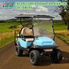 10L0L 4PCS Golf Cart Fender Flares, Exact for Standard Club Car Precedent 2004 & UP, Impact-Resistant ABS Plastic Mud Guards with Reflectors & Stainless Steel Hardware - Not for Modified Carts view 2