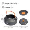 widesea 1L Camping Kettle Portable Ultralight Aluminum Teapot for Backpacking,Hiking, Camping and Picnic view 2