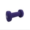 FixtureDisplays Women's Neoprene Coated Dumbbell Workout Weight 3LBS Purple Color 15207-3LB-purple-1PC view 2