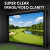 TheTerakart Indoor Golf Simulator Impact Screen for Home Beginners Series Large Projection Screen for Golf Training (300 x 300 cm (120" x 120")) view 3