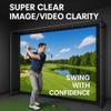 TheTerakart Indoor Golf Simulator Impact Screen for Home Beginners Series Large Projection Screen for Golf Training (300 x 300 cm (120" x 120")) view 4