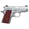 Guuun Kimb Micro Carry 9 9mm Grips G10 Grips, Aggressive OPS Crosshatch Texture, Red view 4