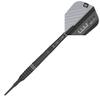 Target Darts Phil Taylor Power 9-Five Gen 7 18G 95% Tungsten Swiss Point Steel Tip Darts Set Black and Grey 210064 view 4