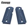 Guuun Kimb Micro Carry 9 9mm Grips G10 Grips, Sunburst Tactical Texture, Blue view 2