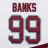 Youth Mighty Ducks Movie Shirts Ice Hockey Jersey (Medium, 99 Banks White) view 2
