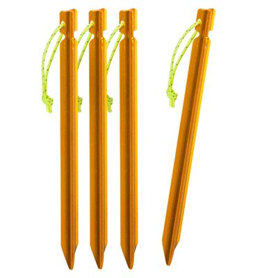Helikon-Tex Tarp Stakes Aluminium Tent Pegs Set (4X) - Orange