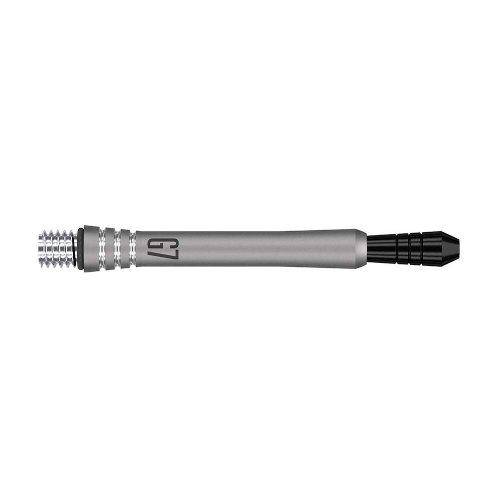 Target Darts Unisex Target Darts Phil Taylor Power Titanium Medium Gen 7 Shaft, Grey, M UK