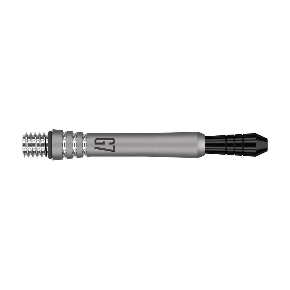 Target Darts Unisex Target Darts Phil Taylor Power Titanium Intermediate Gen 7 Shaft, Grey, Intermediate UK