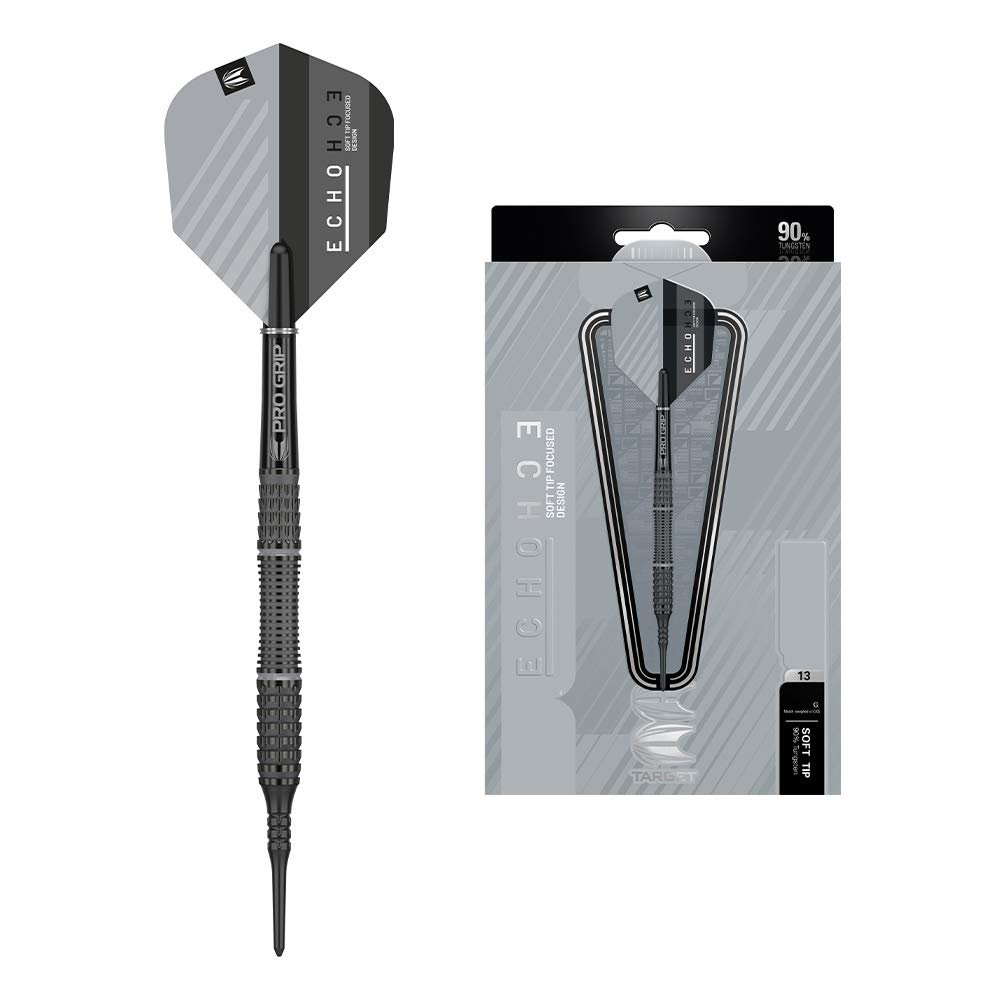 Target Darts Phil Taylor Power 9-Five Gen 7 22G 95% Tungsten Swiss Point Steel Tip Darts Set, Black and Grey, 18g (210062)
