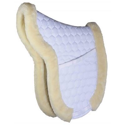 Professional's Choice Ventech Hunter Show Pad | EP530 Faux White | Stain Resistant Quilted Cotton