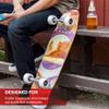 Fireball Tinder 65mm 81a Durometer Skateboard & Longboard Wheels (White 65mm Wheels x 4) view 3