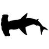 Hammerhead Shark - Pack of 4 - StickerVinyl Waterproof Sticker Decal Car Laptop Wall Window Bumper Sticker view 1