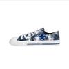 FOCO Dallas Cowboys NFL Womens Low Top Tie Dye Canvas Shoes - 7 view 3