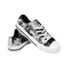 FOCO Las Vegas Raiders NFL Womens Low Top Tie Dye Canvas Shoes - 7