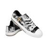 FOCO New Orleans Saints NFL Womens Low Top Tie Dye Canvas Shoes - 6