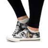 FOCO New Orleans Saints NFL Womens Low Top Tie Dye Canvas Shoes - 6 view 2