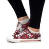 FOCO San Francisco 49ers NFL Womens Low Top Tie Dye Canvas Shoes - 7 view 2