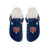 FOCO Chicago Bears NFL Womens Faux Fur Buckle Clog Slippers - L (9-10) view 2