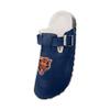 FOCO Chicago Bears NFL Womens Faux Fur Buckle Clog Slippers - L (9-10) view 3