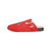 FOCO Kansas City Chiefs NFL Womens Faux Fur Buckle Clog Slippers - XL (11-12), team color view 4