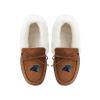 FOCO Carolina Panthers NFL Womens Tan Moccasin Slippers - M (7-8) view 4