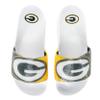 FOCO Green Bay Packers NFL Womens Big Logo Rhinestone Slide - XL view 2
