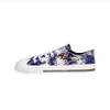 FOCO Baltimore Ravens NFL Womens Low Top Tie Dye Canvas Shoes - 6 view 3