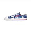 FOCO Buffalo Bills NFL Womens Low Top Tie Dye Canvas Shoes - 7 view 3