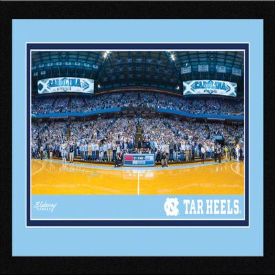 Blakeway North Carolina Basketball - 20.375 x 12.375-inch Framed Picture with Mat