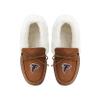 FOCO Atlanta Falcons NFL Womens Tan Moccasin Slippers - S (5-6) view 4