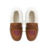 FOCO New York Giants NFL Womens Tan Moccasin Slippers - M (7-8) view 4