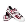 FOCO Kansas City Chiefs NFL Womens Low Top Tie Dye Canvas Shoes - 6