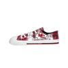 FOCO Kansas City Chiefs NFL Womens Low Top Tie Dye Canvas Shoes - 6 view 2