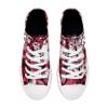 FOCO Kansas City Chiefs NFL Womens Low Top Tie Dye Canvas Shoes - 6 view 3