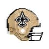 FOCO New Orleans Saints NFL 3D BRXLZ Puzzle Replica Helmet Set, one size view 2
