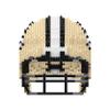 FOCO New Orleans Saints NFL 3D BRXLZ Puzzle Replica Helmet Set, one size view 3