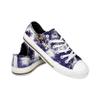FOCO Baltimore Ravens NFL Womens Low Top Tie Dye Canvas Shoes - 8 view 1