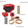 RaceWax Multi Edge Kit 80mm - Yellow Diamond Stone for Ski Base and Side with Gummi & More - (ZL-7011) view 2