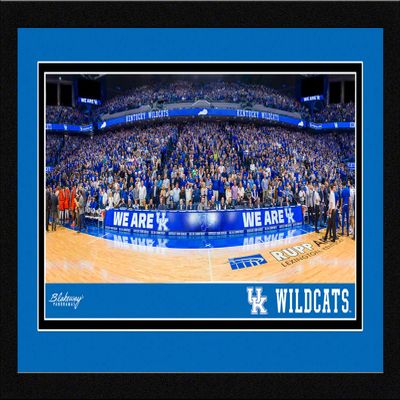 Kenutcky Wildcats Basketball - 20.375 x 12.375-inch Framed Picture with Mat