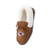 FOCO Kansas City Chiefs NFL Womens Tan Moccasin Slippers - L (9-10) view 3